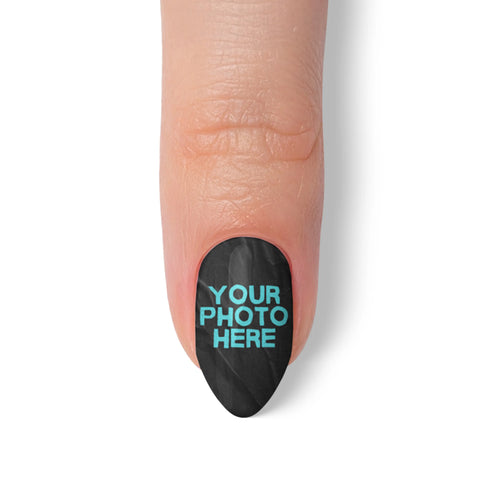 Custom Photo Press-On Nails – Upload Your Own Design