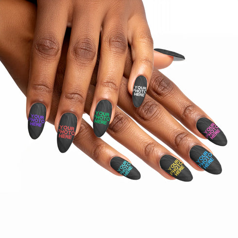 Custom Photo Press-On Nails – Upload Your Own Design