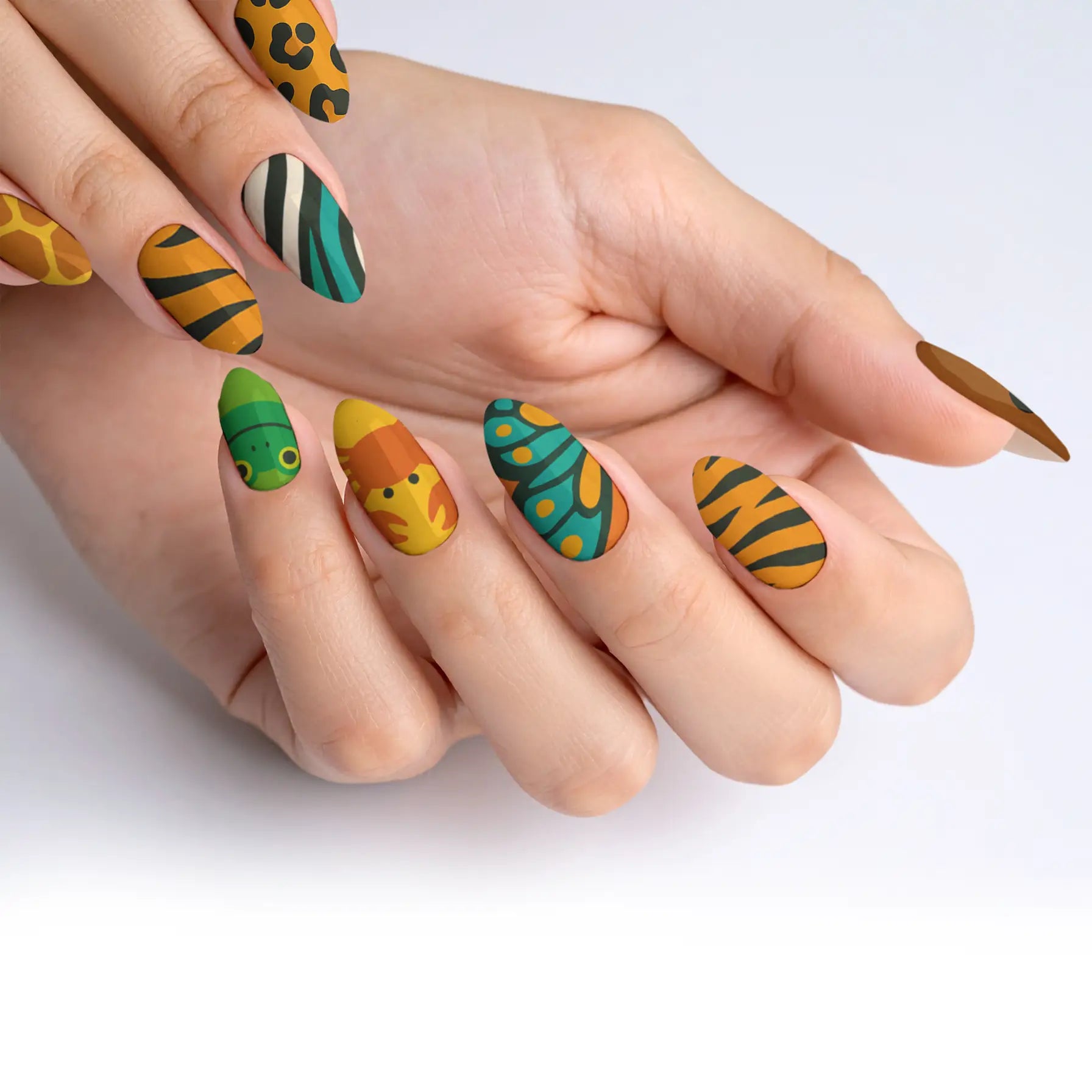 Wild Jungle Press-On Nails