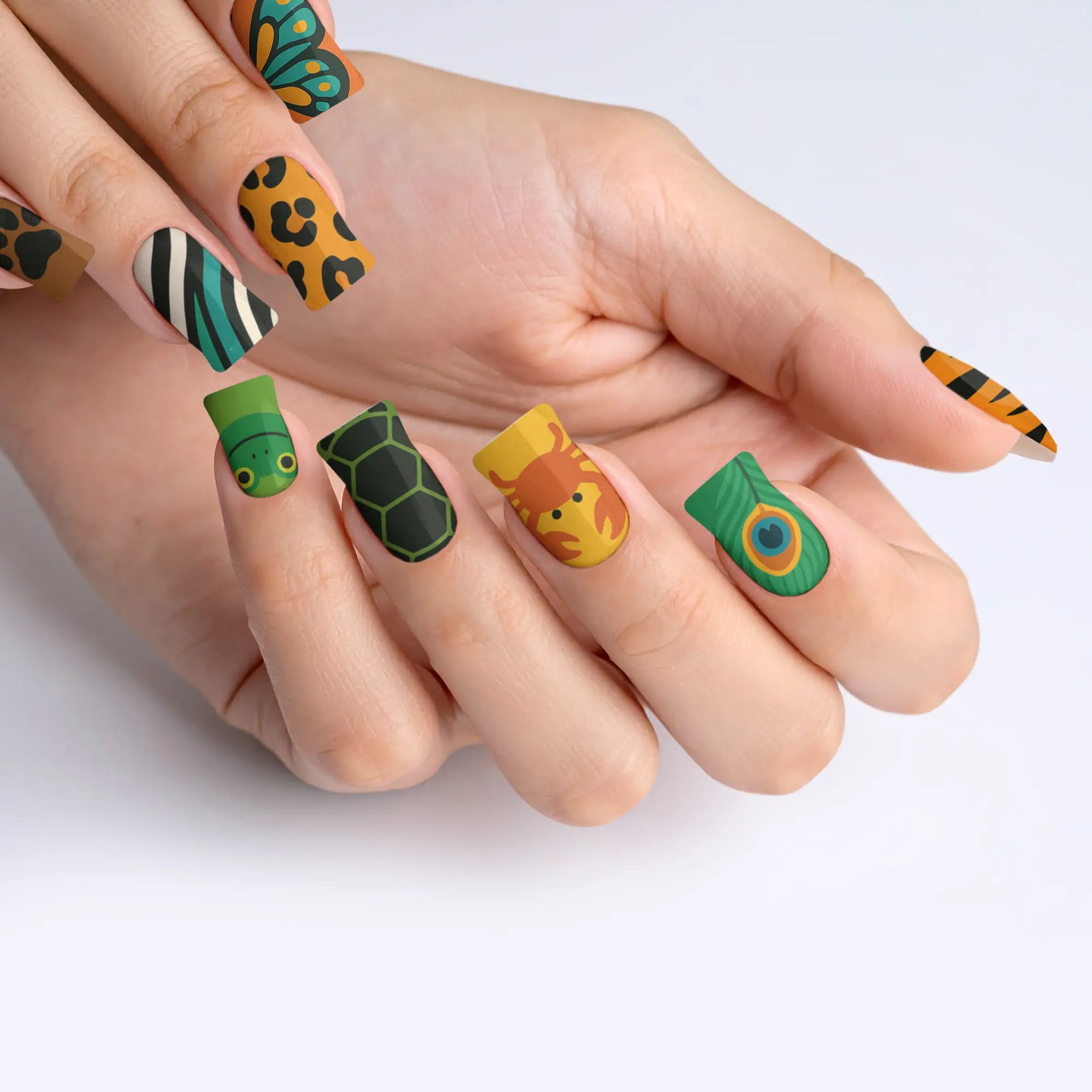 Wild Jungle Press-On Nails