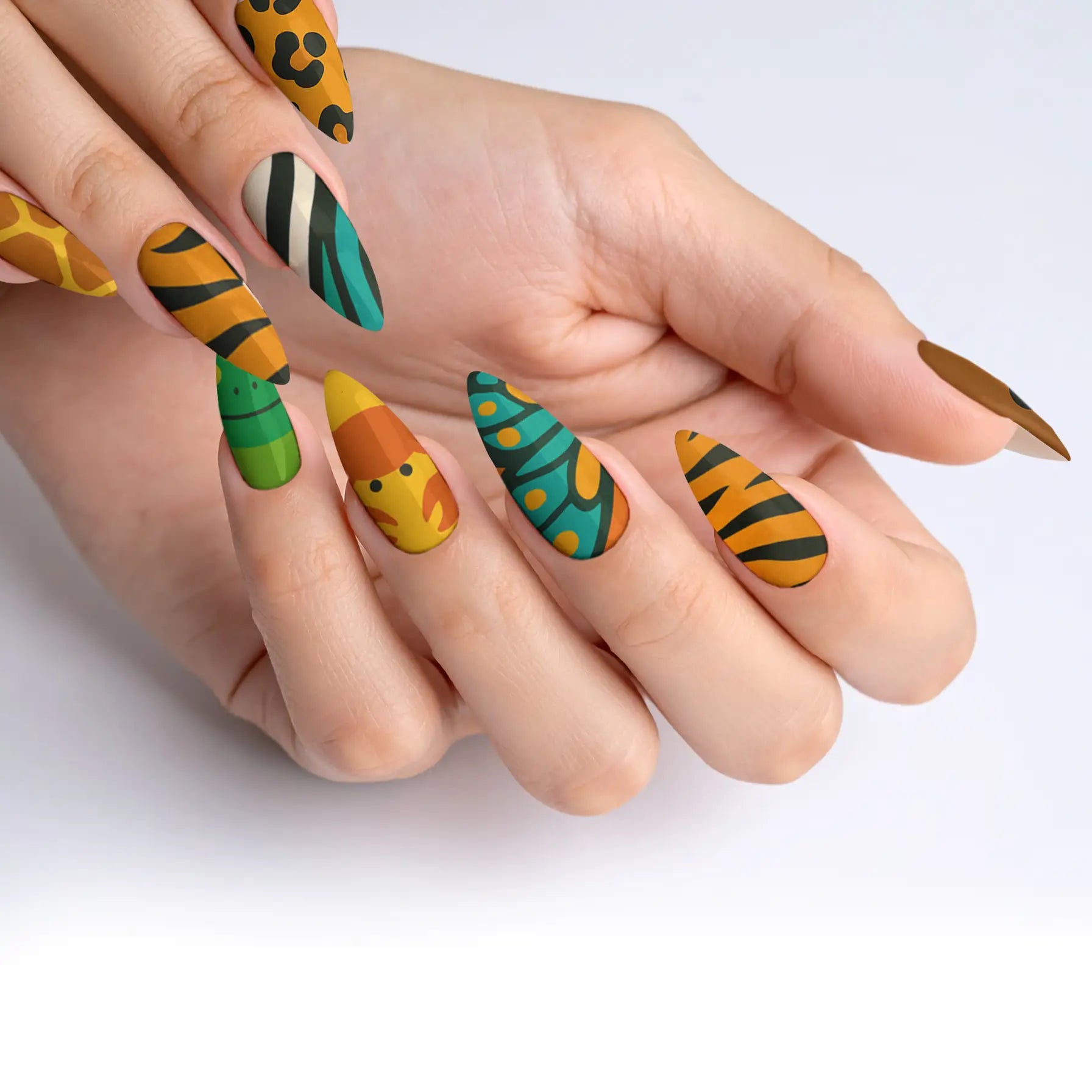 Wild Jungle Press-On Nails