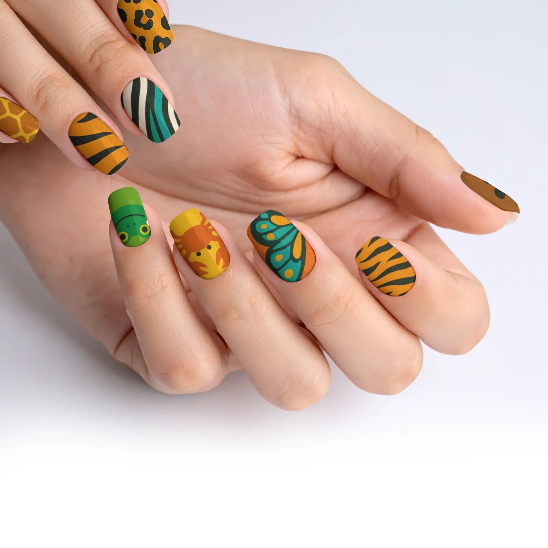 Wild Jungle Press-On Nails